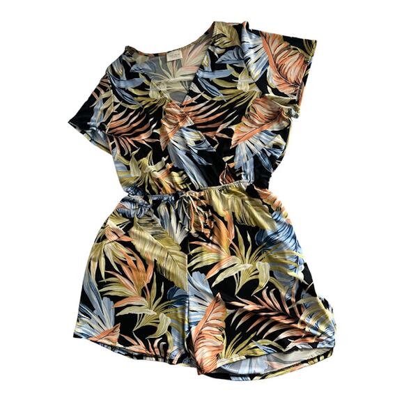NWT 143 STORY BY LINE UP Drop Shoulder  Romper w/Elastic Waist Sizes 1XL-3XL - Picture 3 of 5